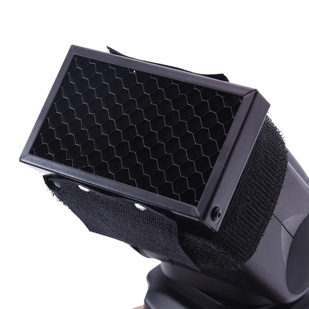 Honeycomb Grid Spot Flash Diffuser Softbox For Canon 580EX II 430EX for nikon SB900 SB600 for YONGNUO 560III 560IV