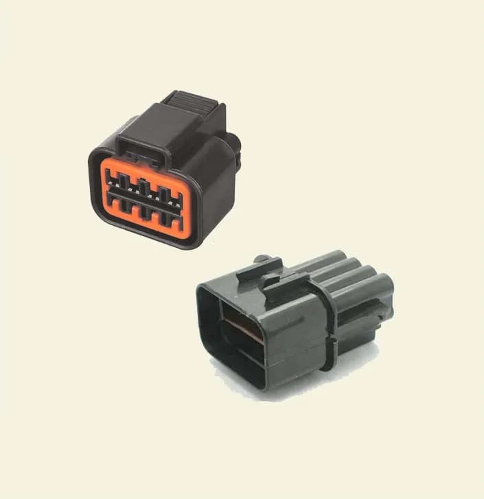 Spedizione gratuita 8 Pin maschio femmina Auto Head lampada/fari connettore per KUM auto connettore elettrico impermeabile