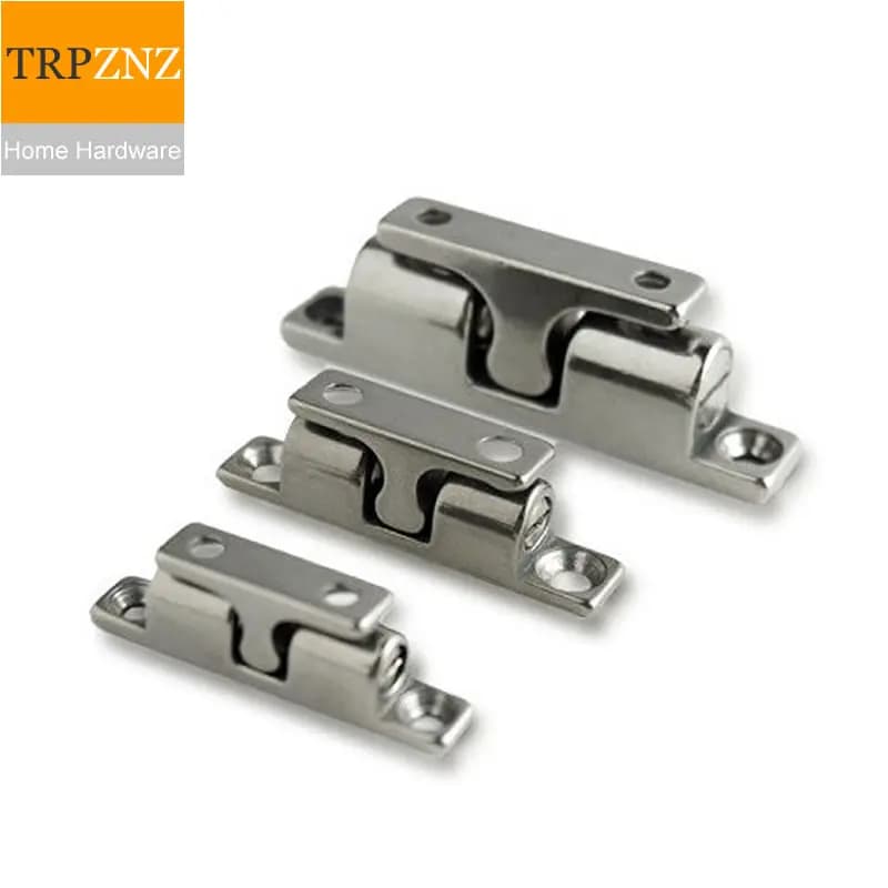 Cabinet Door Stopper 304Stainless Steel Touch Beads Ball Buckle Industrial for Outdoor Strong Sturdy Furniture Hardware