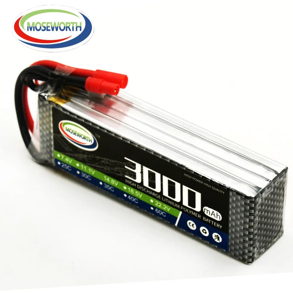 Batteria Lipo 4s 14.8V 3000mAh 40C per RC Drone Aircraft Quadcopter elicottero aeroplano auto telecomando giocattoli batteria al litio