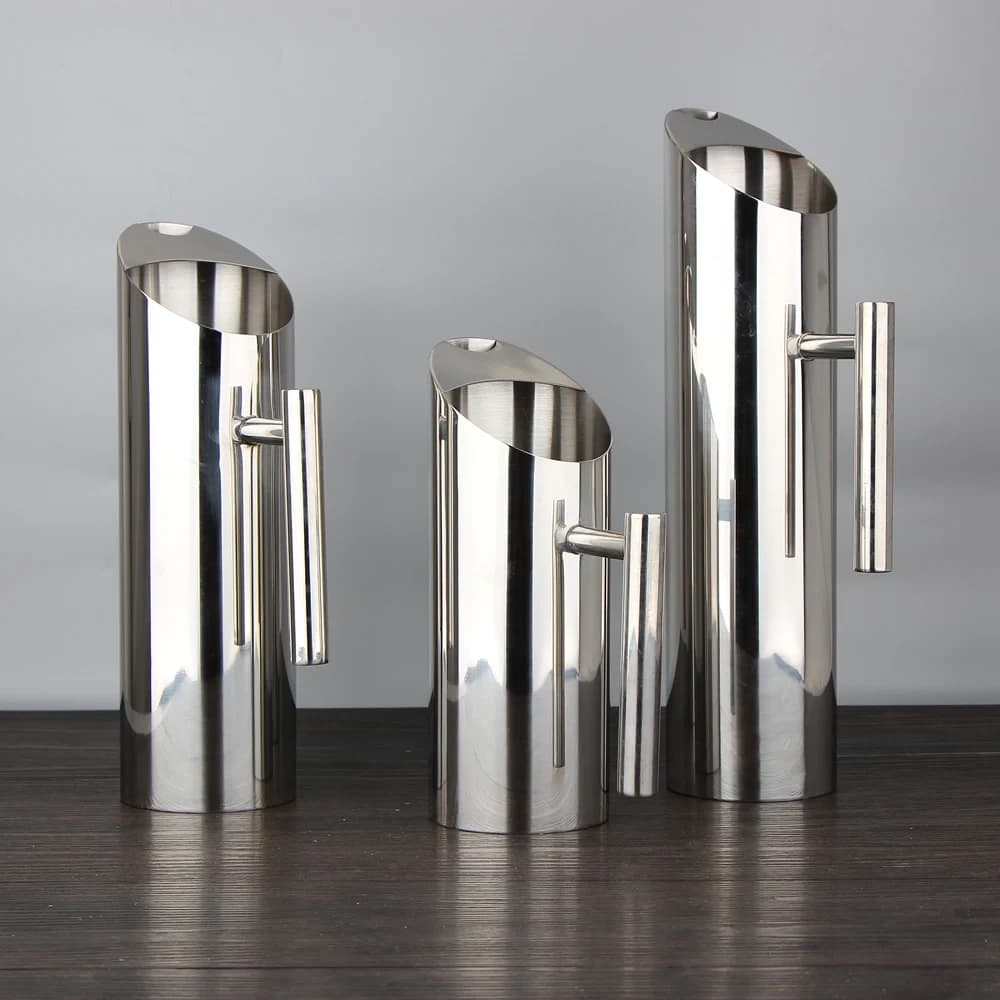 Stainless Steel Kitchen Drinkware, Restaurant Pitchers, Straight Juice, Soup Bottle, Water Kettle