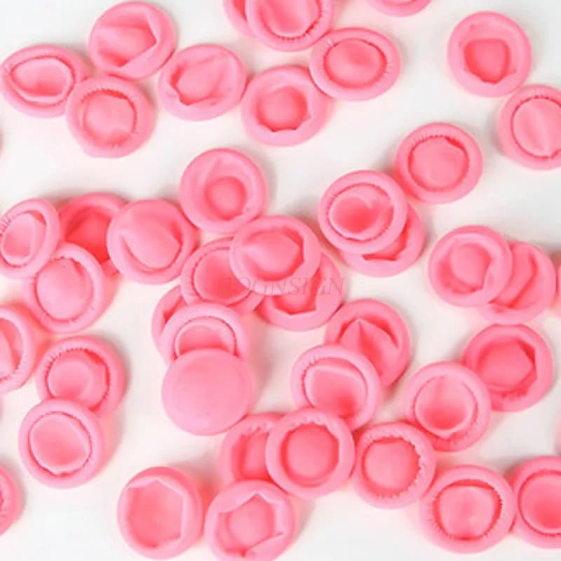 500g non-slip finger hood counting money purifying dust-free industrial labor Disposable protective finger cover rubber latex