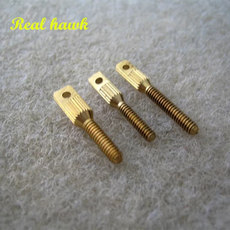 10 pz/lotto RC Aereo a testa Piatta Biella Corta con Denti M2xL22mm/M3xL25mm/M2.5xL22mm per Aereo RC