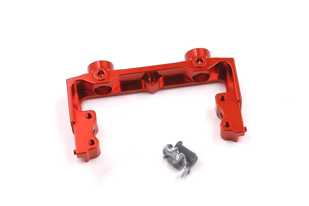 Parte di aggiornamento del set di montaggio per paraurti posteriore in alluminio CNC 1/10 RC Car AXIAL SCX10 II 90047