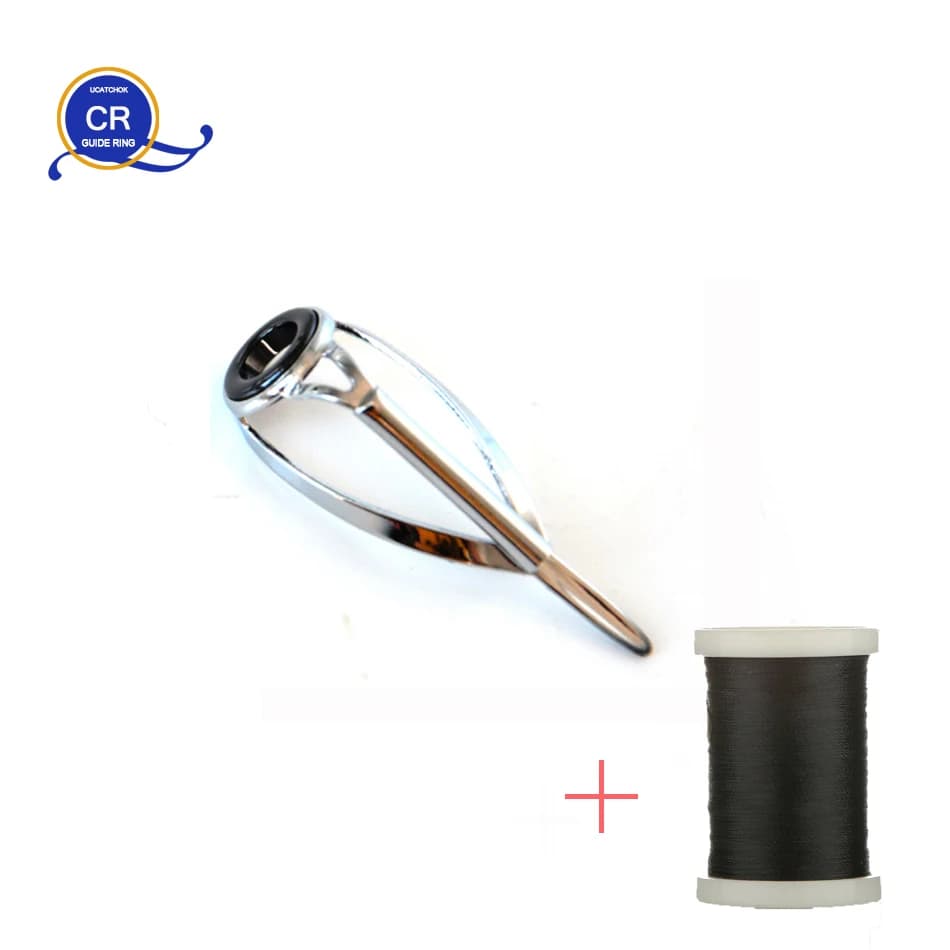 10 pz/pacco top guida versione migliorata anti-avvolgimento SIC asta staffa anello refit riparazione guida di ricambio fishrod attrezzatura da pesca