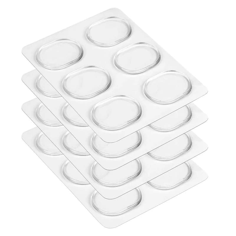24 pezzi Drum Ammortizzatori, tamburo Ammortizzatore Cuscinetti in Gel Tamburo Silenziatori Non Tossico Molle Del Silicone Tamburo Muto Per Batteria di Controllo di Tono (Trasparente)