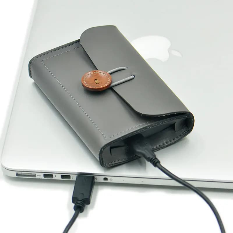 2.5 "pollici ultra-sottile Retro stile del manicotto della copertura del sacchetto Esterno Hard Disk Drive Sacchetto in microfibra punto Della Cassa Del Sacchetto copertura Tasca