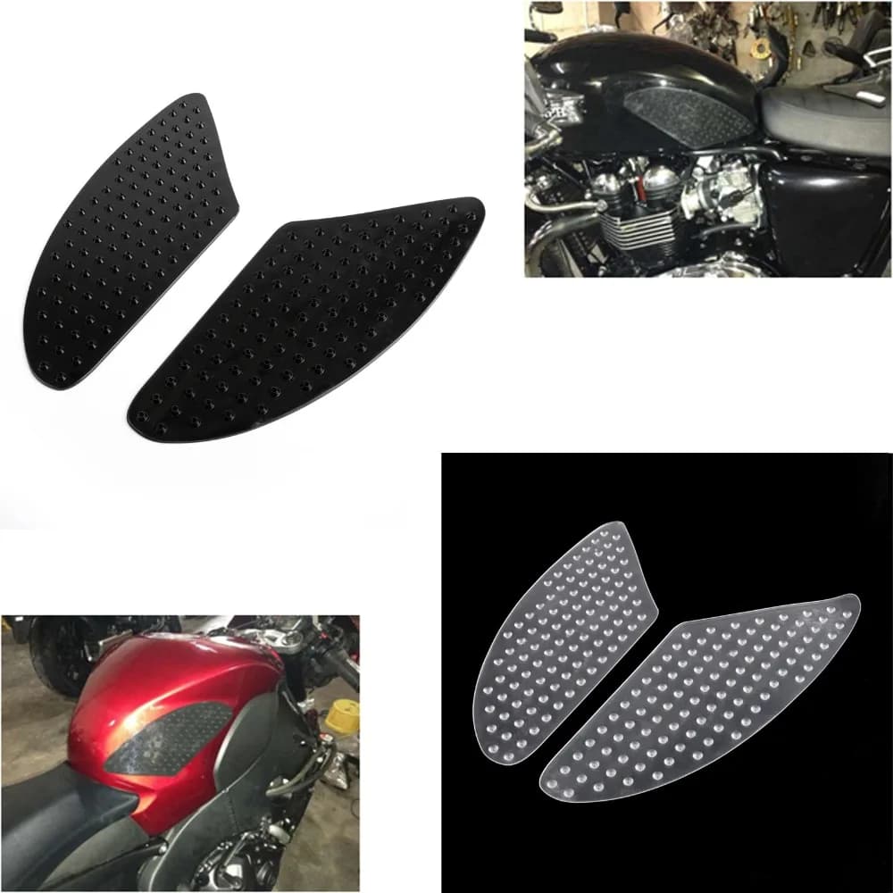Tank Grip Traction Pad For Kawasaki Z1000 ZX6R Gas Side Ginocchio Protection for Yamaha R1 R6 For Honda CBR600RR CBR1000RR