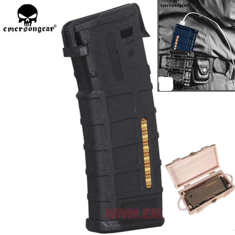 NUOVO Emersongear Magazine Stile Powerbank Caso NESSUNA Batteria Intelligente Portatile Fornitore Outdoor Caccia Escursioni Di Emergenza Gear