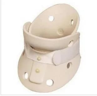 1 pz collare in schiuma salutare collare in polimero diviso collare morbido supporto per collo in polimero protezione cervicale ospedaliera supporto correzione cervicale
