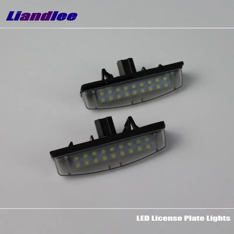 Per Subaru Trezia 2010-2016 Luci targa auto Numero automatico Telaio Lampada Lampadina Accessori per illuminazione a LED