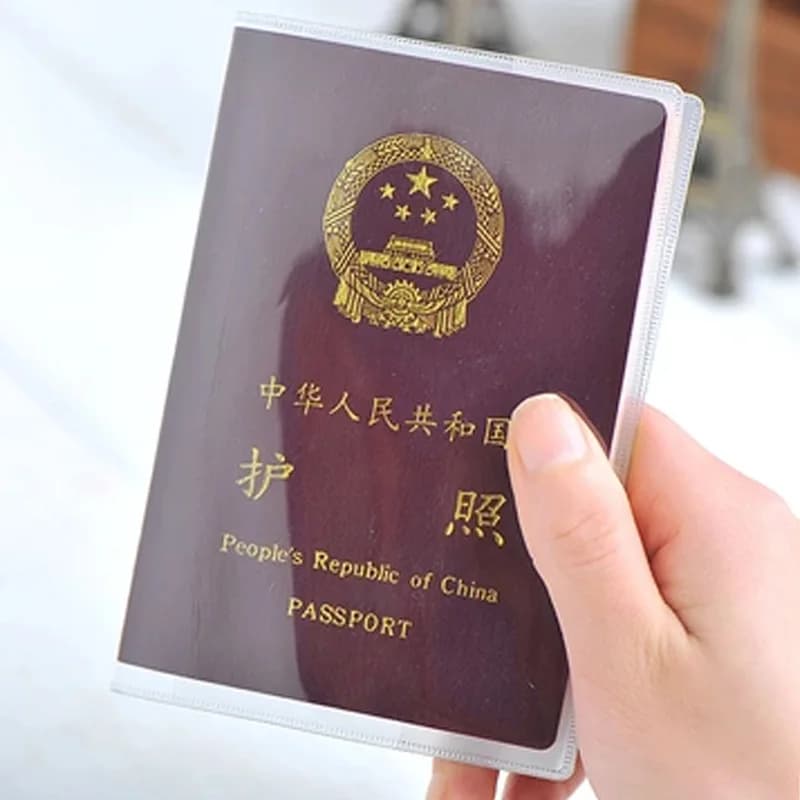 Custodia per passaporto Porta documenti da viaggio Porta biglietti da visita Porta carte di credito Porta carte protettore impermeabile Porta passaporto