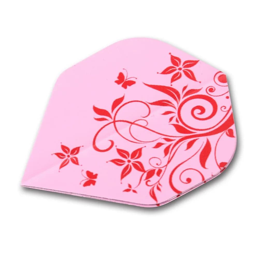 CUESOUL DHOLE Series 5 Set Design Pink Fllower Pink Dart voli all'ingrosso per freccette con punta in acciaio e freccette con punta morbida