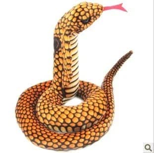 Cobra di peluche simulata, serpente di peluche da 25 cm, bambola morbida b9695
