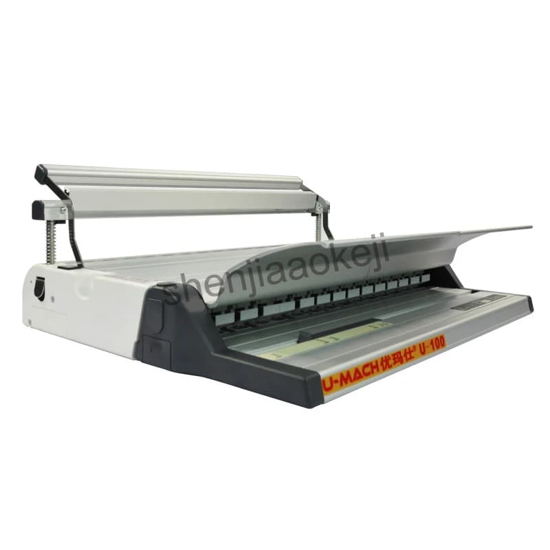 A4 Macchina per rilegatura per unghie hot-melt Macchina per cucitura a caldo a 10 denti Proposta di contatti di documenti Cucitrice per fori hot melt 220v60w1pc