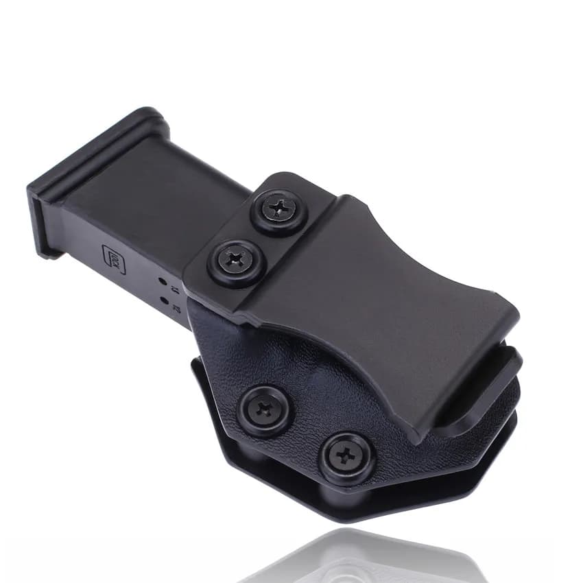 All'interno La Cintura IWB Kydex Magazine Carrier Mag Fondina Personalizzato Per Glock 19 23 26 27 32 Portare Nascosto 9mm Della Pistola della Pistola Del Sacchetto Del Sacchetto