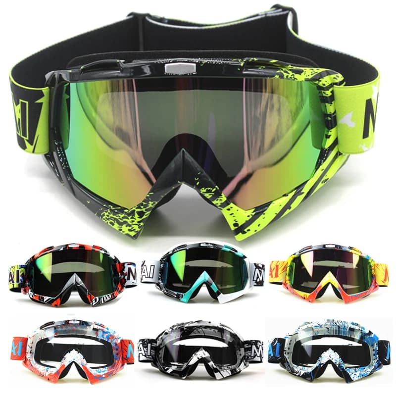 Nordson Occhiali da moto da esterno Ciclismo MX Off-Road Sci Sport ATV Dirt Bike Occhiali da corsa per Fox Motocross Occhiali Google