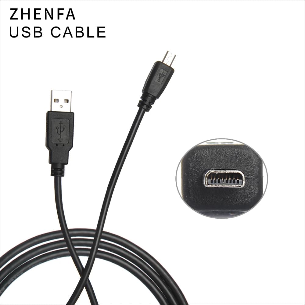 Zhenfa Cavo dati di sincronizzazione USB Cavo fotocamera per Panasonic Lumix DMC-FZ150 DMC-FZ60 DMC-FZ50 DMC-FZ7 DMC-FZ30 DMC-FZ28 DMC-FX12 FS16