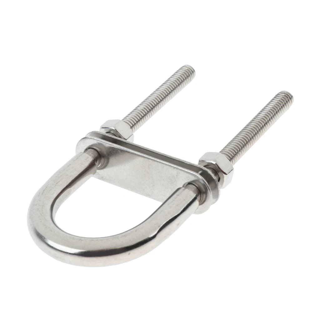 304 acciaio inossidabile corda marina Rigging arco di poppa occhio u-bolt Yacht barca Hardware all'ingrosso Dropshipping Marine Rigging M6 * 90
