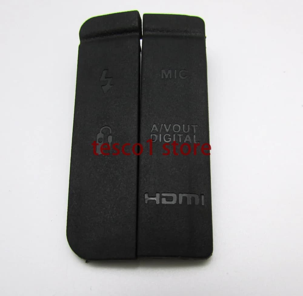 Copertura in gomma USB Interfaccia microfono Video antipolvere Tappo coperchio porta AV-OUT compatibile HDMI per sostituzione fotocamera Canon EOS 7D
