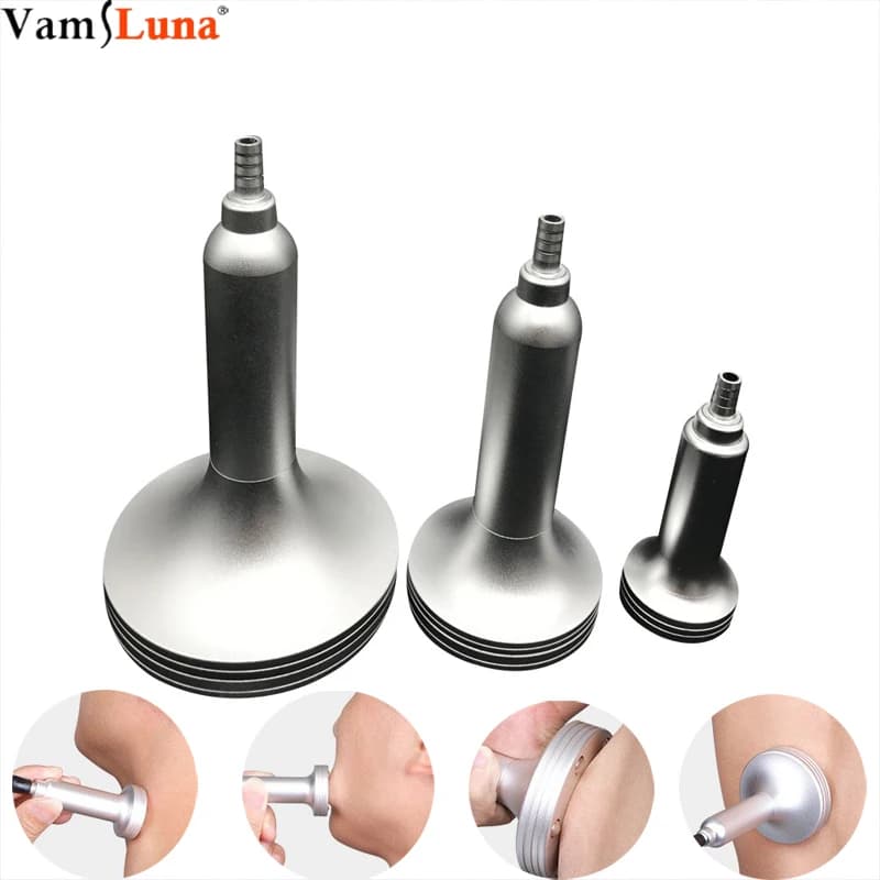 Rullo metallico per terapia coppettazione del corpo della macchina per massaggio sotto vuoto per salone e riduzione della cellulite, drenaggio linfatico e modellatura del corpo