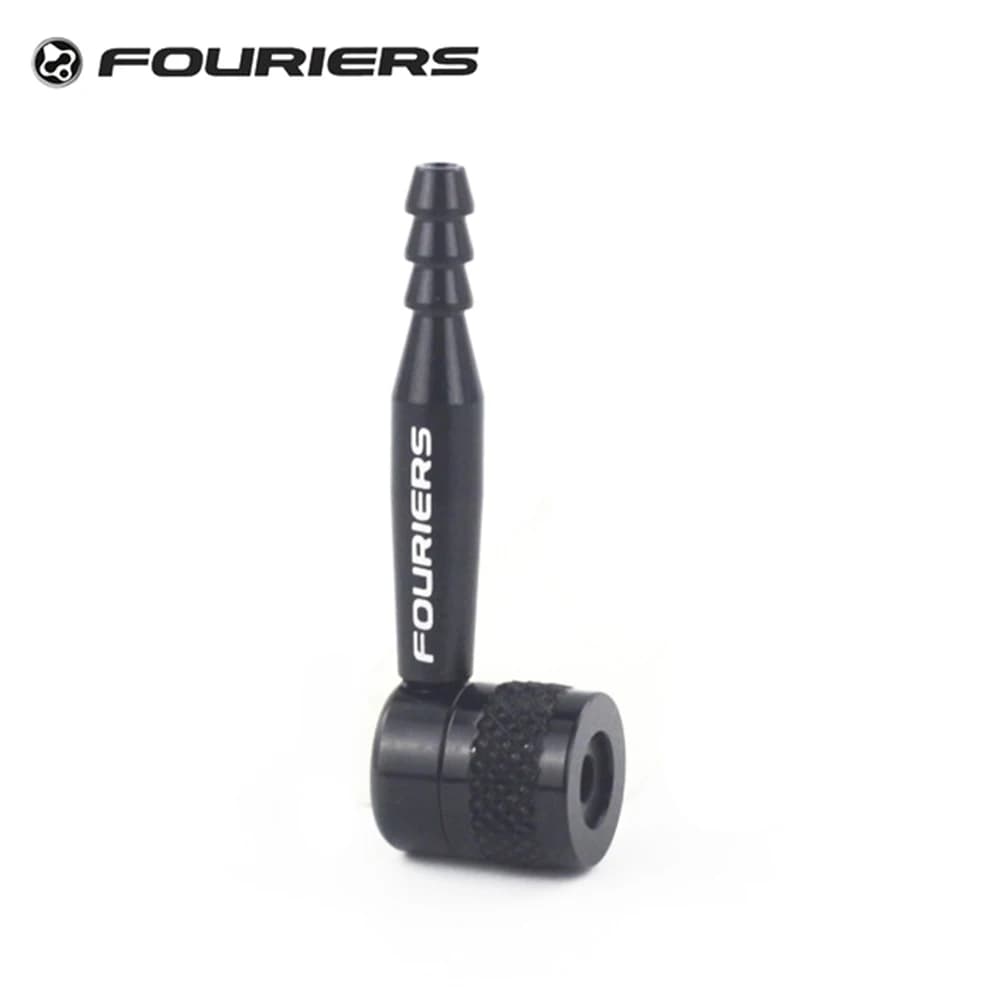 Valvola a disco per bicicletta fourier valvola a 90 gradi per pompa da pavimento adattatore Presta Valve tubo di conversione Extender accessori per biciclette