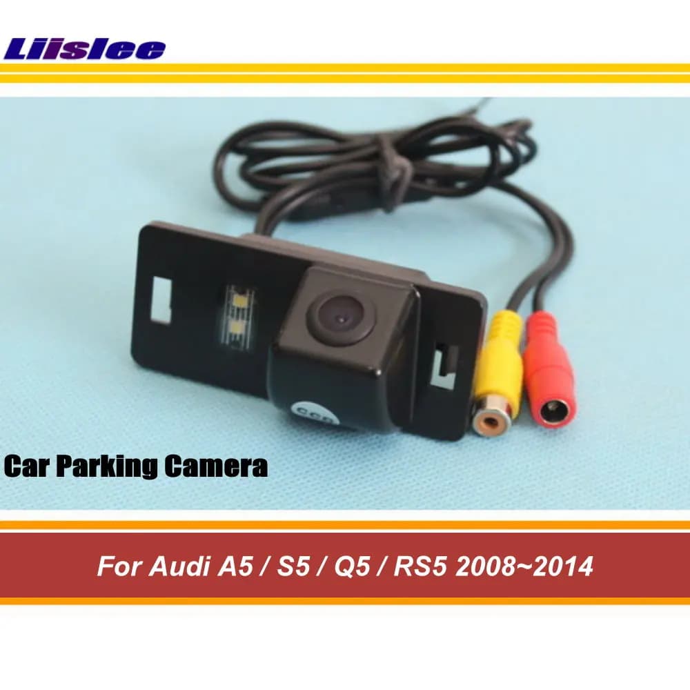 Integrated Car Rear View Camera For Audi A5 S5 Q5 RS5 2008-2014 HD CCD NTSC Vehicle Back Accessories RAC Dash Cam Kit