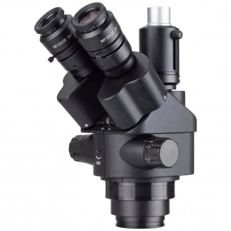 AmScope 7X-45X Testa per microscopio stereo con zoom trinoculare simul-focale nero Apparecchiatura per la riparazione del telefono cellulare - Spedizione dal Brasile