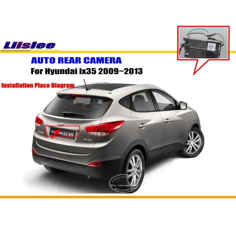 Telecamera di Retromarcia per Hyundai ix35 2009-2013, Accessorio Auto HD CVBS per Parcheggio e Visione Posteriore