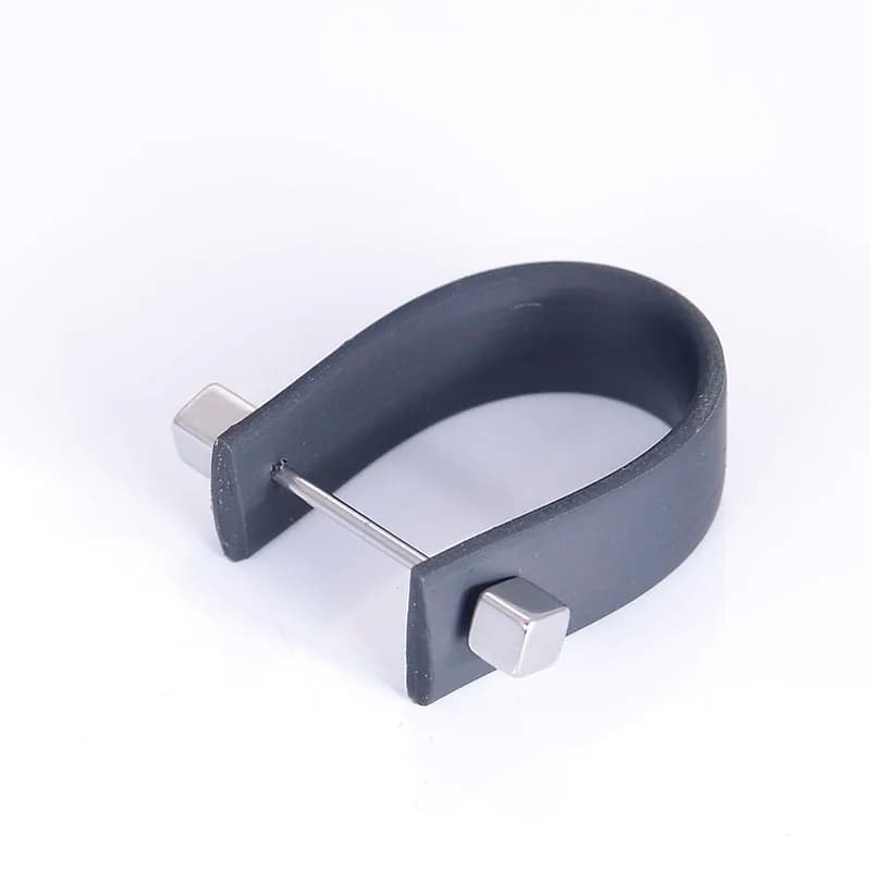 Miasol Anelli Personalizzati Intercambiabili Aggiungere un Perline 5 Colori di Gomma Della Fascia Fai Da Te Anello di Silicone Per le donne Del Partito Della Ragazza Anello Gioielli