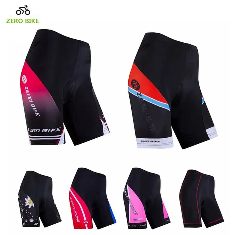 ZEROBIKE Summer Women's Shorts MTB Bike Quick Dry 3D Gel Padded Sports Shorts Stretti Cycling Bermuda Clothing S-XL