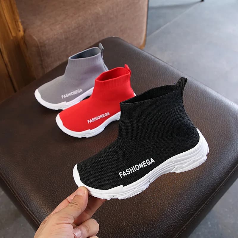autunno nuove scarpe da corsa sportive per il tempo libero traspiranti in rete alla moda per ragazze scarpe per ragazzi scarpe per bambini di marca