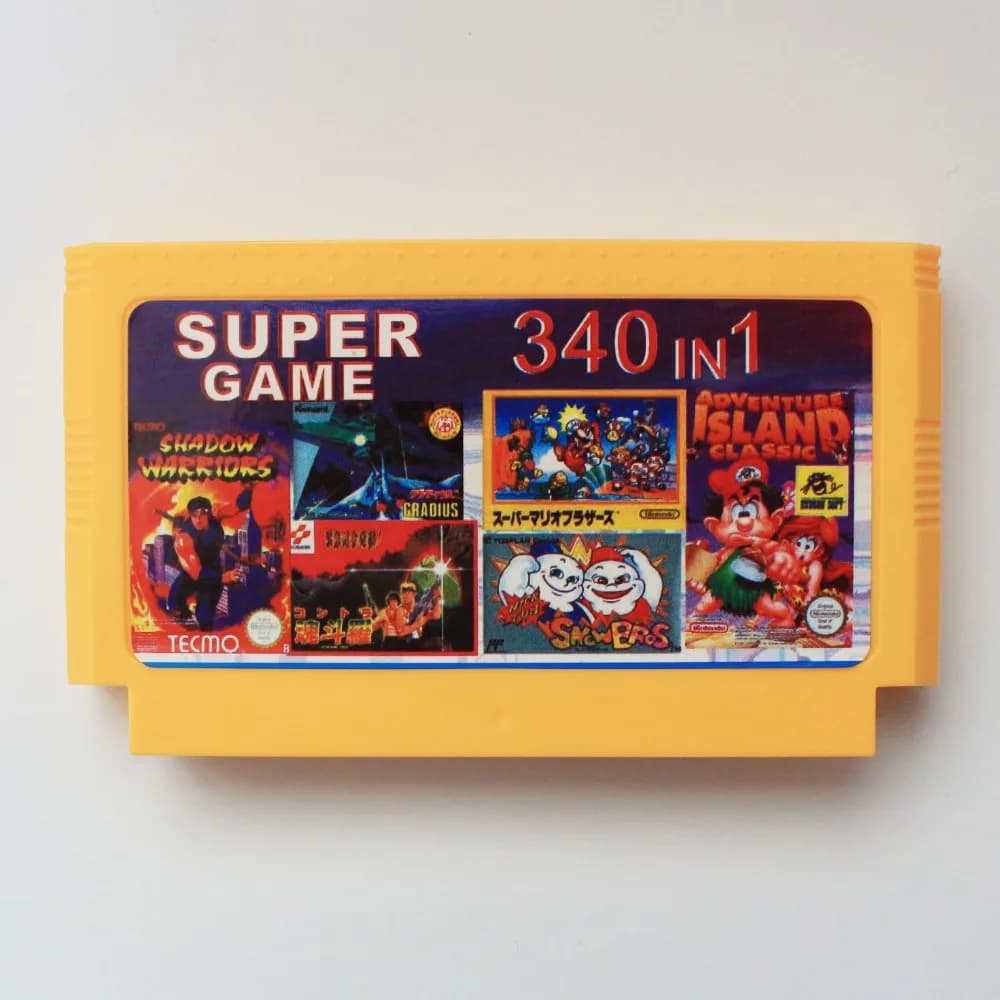 Scheda di gioco 340 in 1 8 bit 60 pin