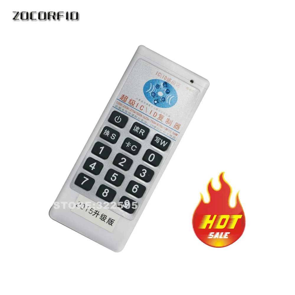 Duplicatore copiatrice portatile 125Khz-13,56MHZ Cloner RFID NFC ID/lettore e scrittore di schede IC