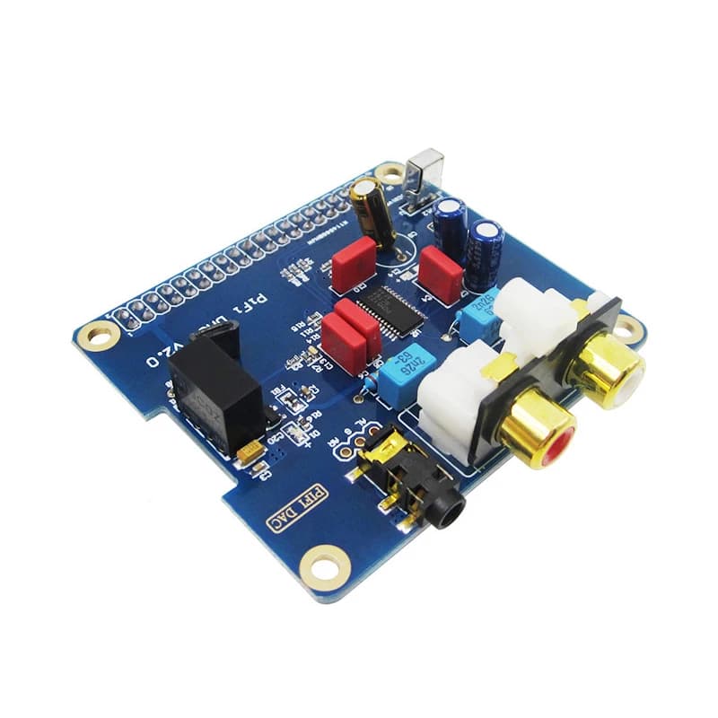 PIFI Digi DAC + HIFI DAC Audio Module I2S interface card for 3 Raspberry pi 2 Model B + Digital Audio Card Bacheca V2.0