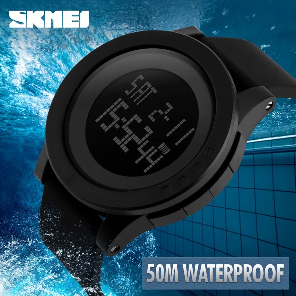Hot skmei women sports watches fashion casual waterproof led digital watch student women wrist watches for men women