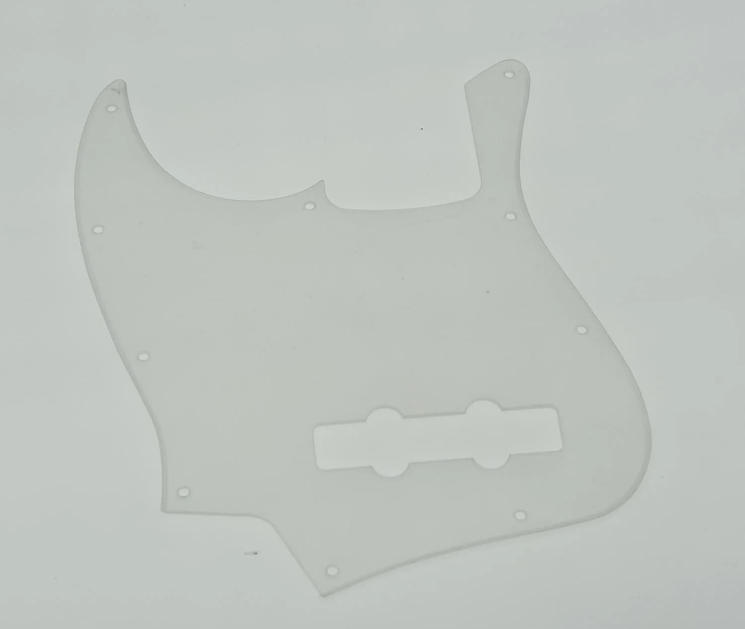 Piastra antigraffio trasparente JB Jazz J Bass Pick Guard con viti