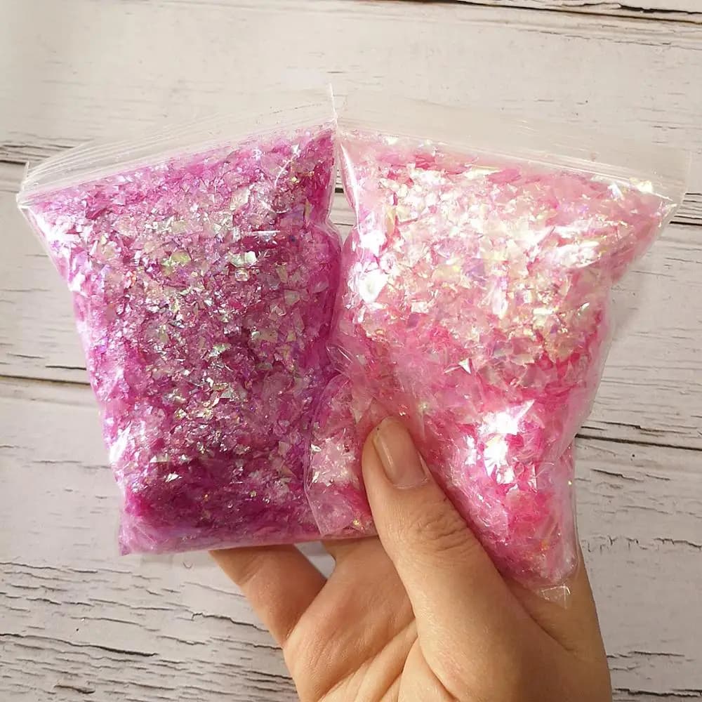 20g di Carta di Caramella 17 colori Slime Borsette di Carta di Riempimento di Argilla Giocattolo FAI DA TE Accessori Della Decorazione Della Gelatina Melma di Fango A Mano di Gomma argilla Per Bambini