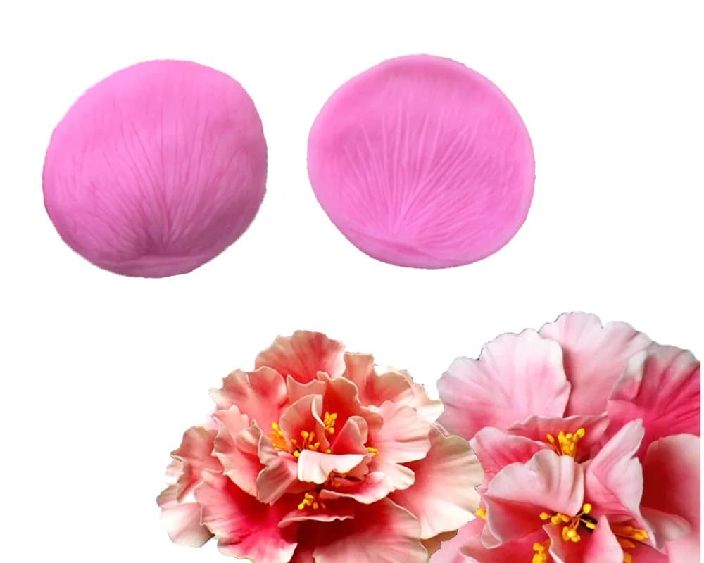 Petali di fiori di peonia 3D stampi per fondente in Silicone decorazioni per torte caramelle al cioccolato Sugarcraft stampo per dolci strumenti in argilla polimerica