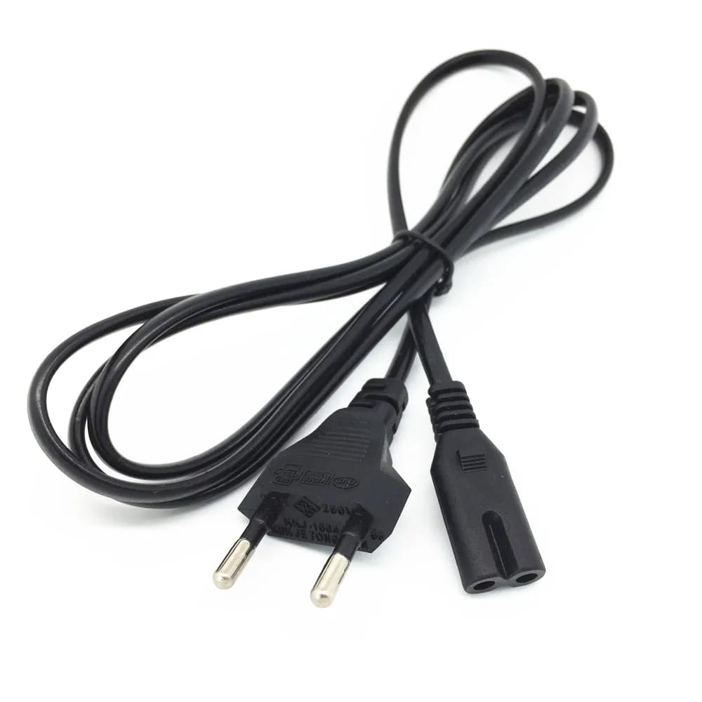 Eu/Spina Of the United States 2-Prong Ac Lead Cable for Canon Pixma MG3222/3220/3122 /3120/2220/2120 Printer