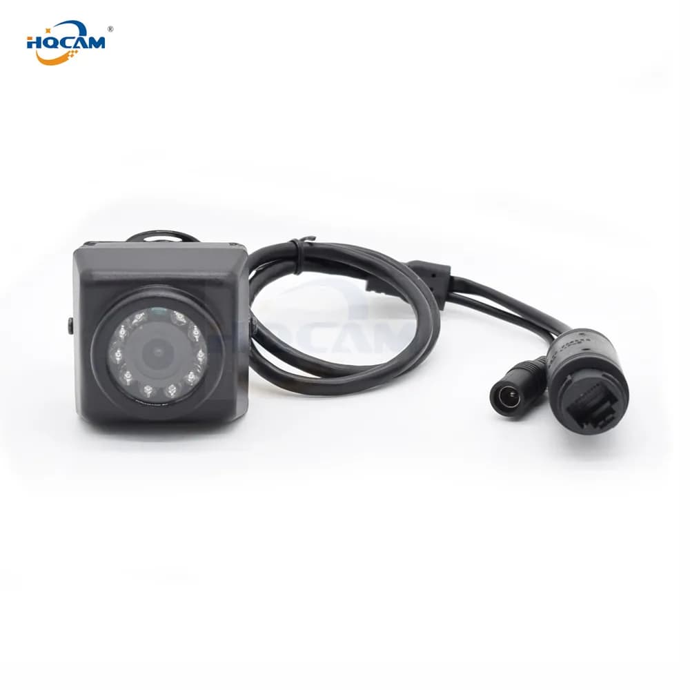 H.265 Audio 48v POE TF Card Mini telecamera IP 5MP 3MP visione notturna esterna Mini telecamera Ip Webcam porta uccello nido Camhi Camhipro