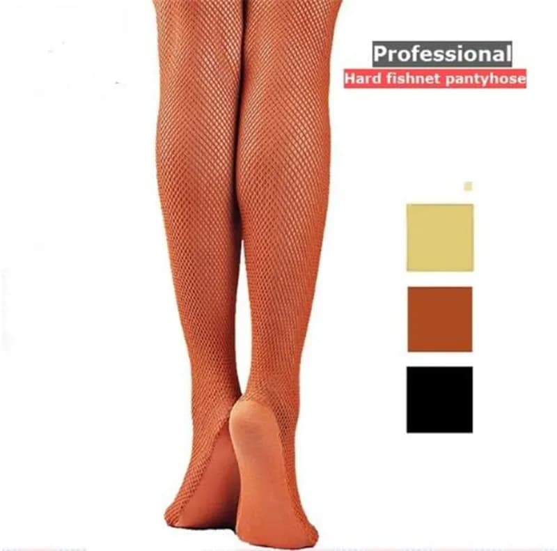 Rete dura professionale calze a rete latine collant per calze a rete da ballo latino accessori calza latina