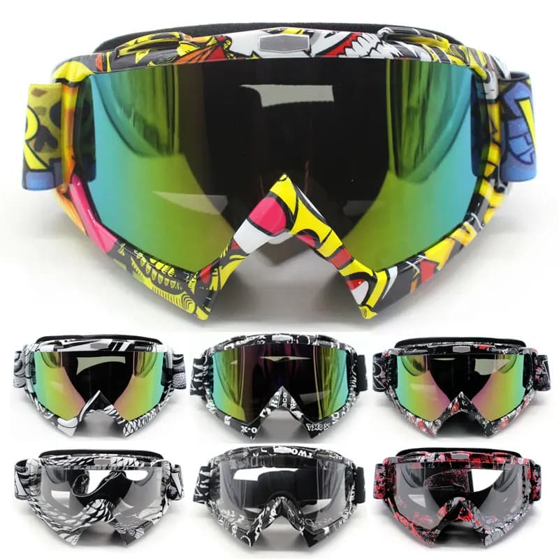 New Man/Woman Motocross Eyewear Cycling MX Off Road Helmets Sports Gafas for Moto Dirt Bike Oculos Moto