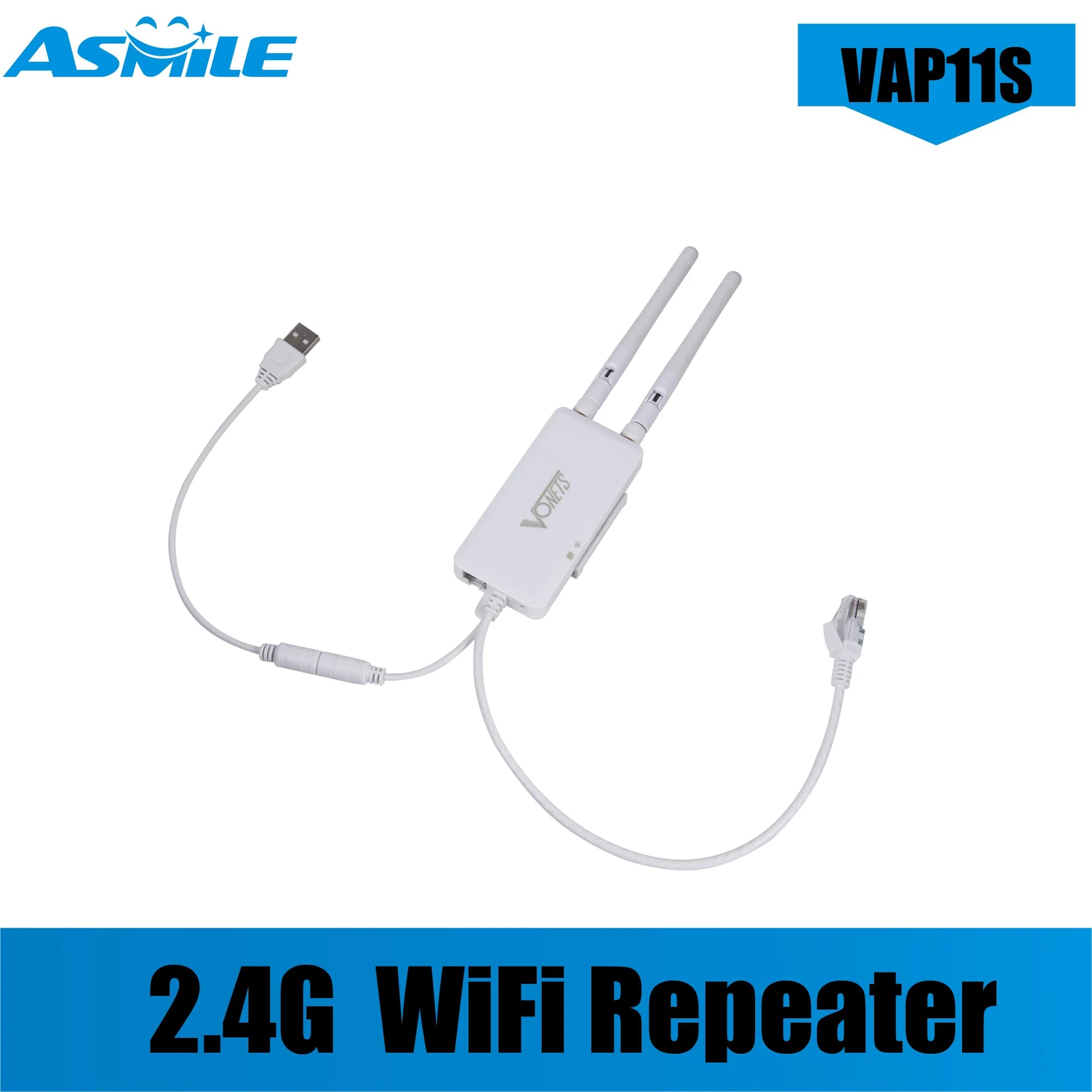 2019 nuovo ripetitore Wifi VAP11S Nuovo Bridge Router Bridge Dongle RJ45 Cavo adattatore ripetitore WiFi wireless Spedizione gratuita