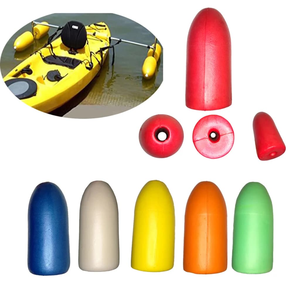 Boa galleggiante per acqua stabilizzatore per stabilizzatore per canoa per kayak in schiuma PVC a 6 colori per la pesca in barca in piedi
