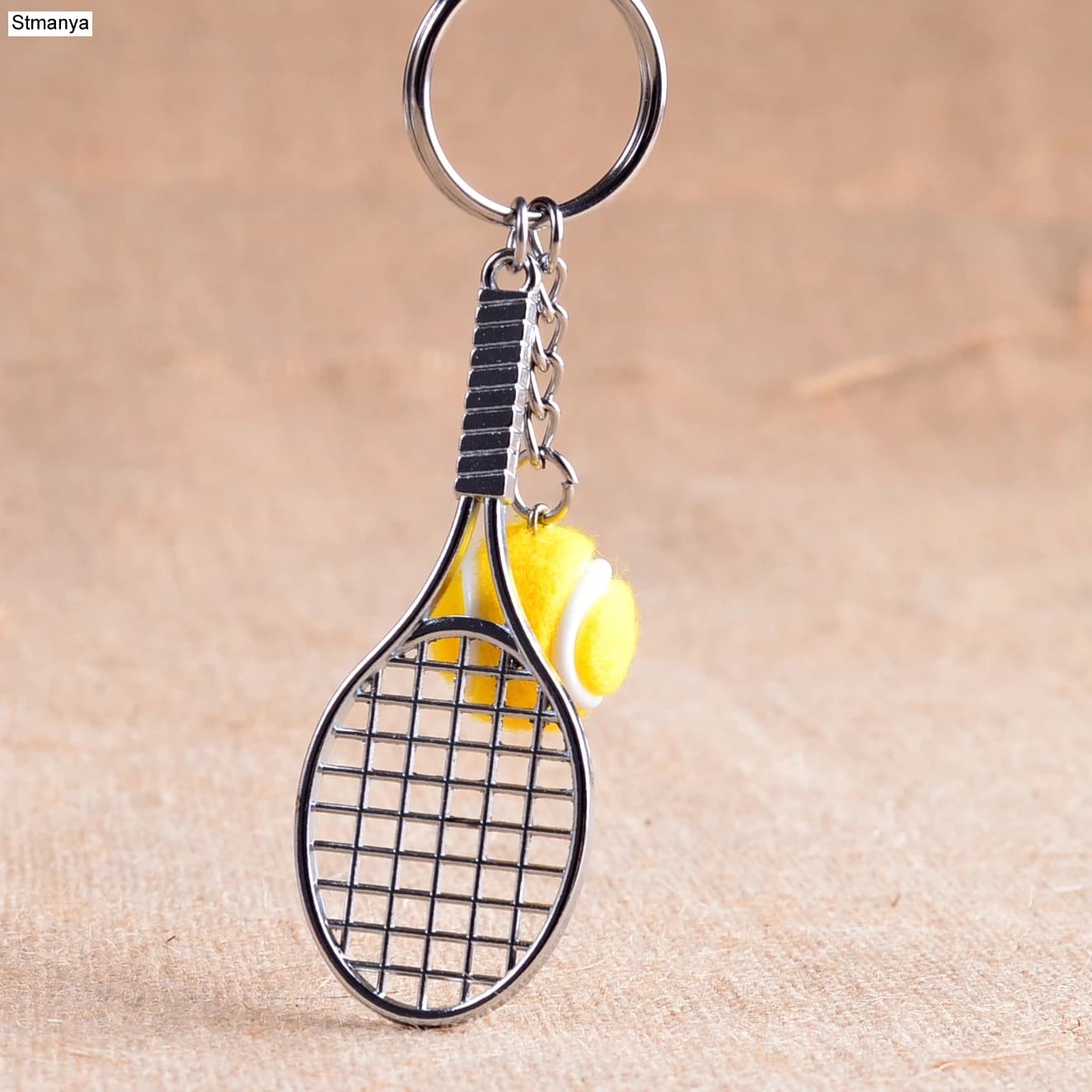 Donne nuova racchetta da Tennis portachiavi uomo moda carino Sport Mini portachiavi auto portachiavi migliori gioielli regalo per feste