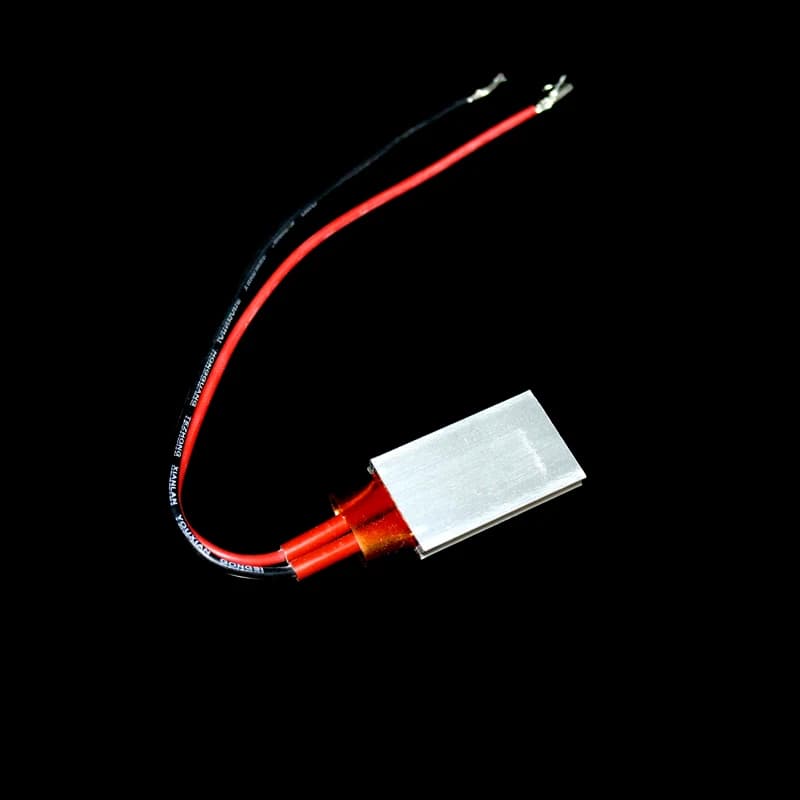 2 Pcs PTC Riscaldatore di Ceramica Termostato 24V Alluminio Piastra di Riscaldamento Compresse di Isolamento 70 110 220 Gradi Celsius Riscaldamento Elemento