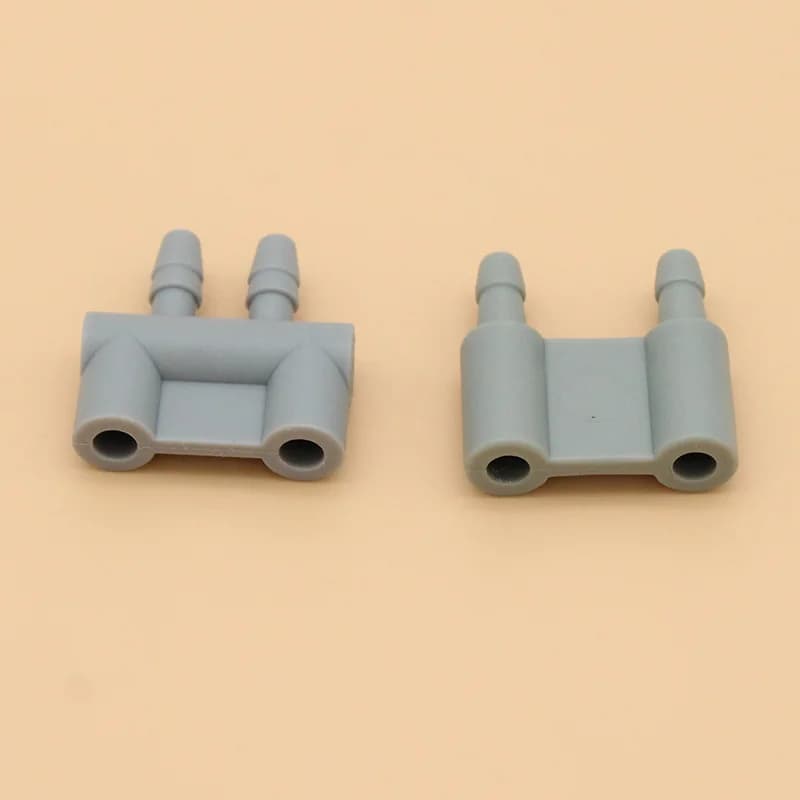 10pcs NIBP pressione sanguigna del polsino doppio tubo aria tubo adattatore connettore per GE Marquette/NihonKohden Neonato/Infante usa e getta del polsino