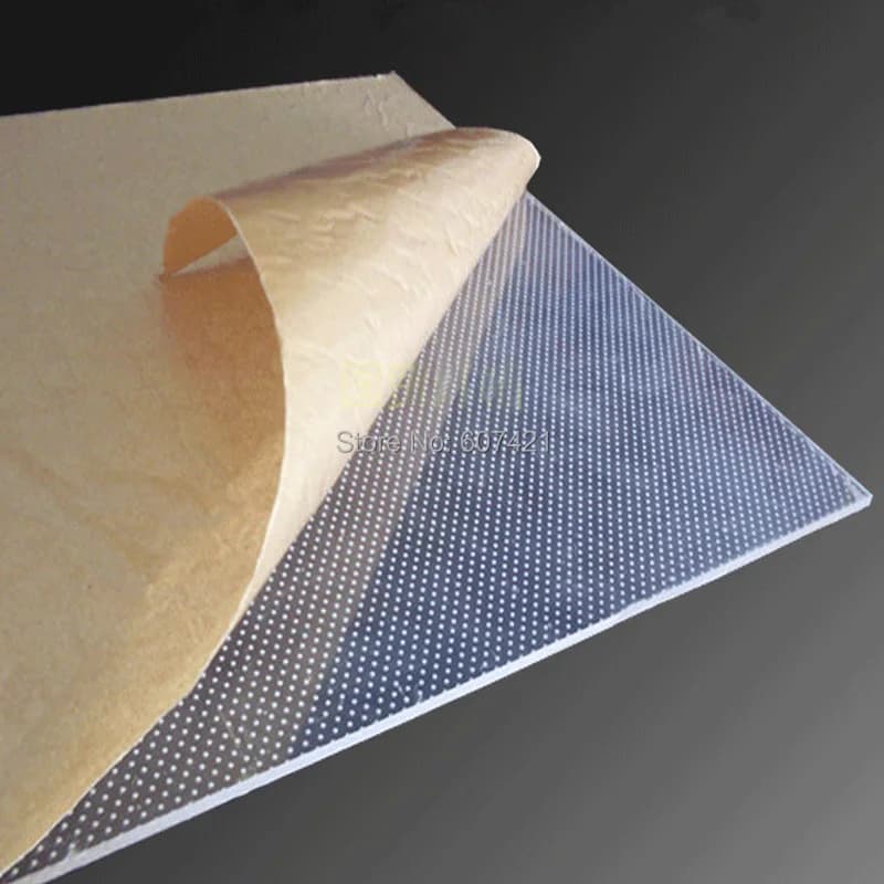 Pannello guida luce per incisione laser su un solo lato con spessore 4 mm (41x61 cm)