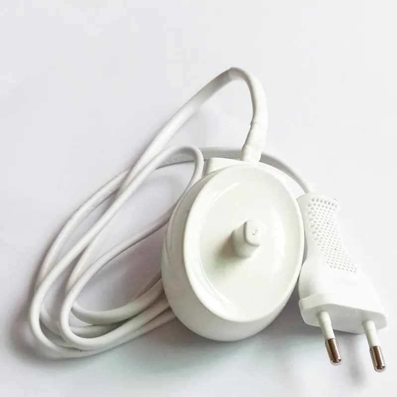 Replacement electric toothbrush charger with European plug for Braun Oral-B D12 S18 D16 D17 D18 D20 D29 D34 OC18 OC20 Model 3757